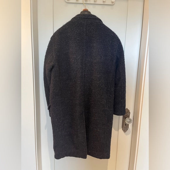 Free People boiled wool long coat - Picture 2 of 5